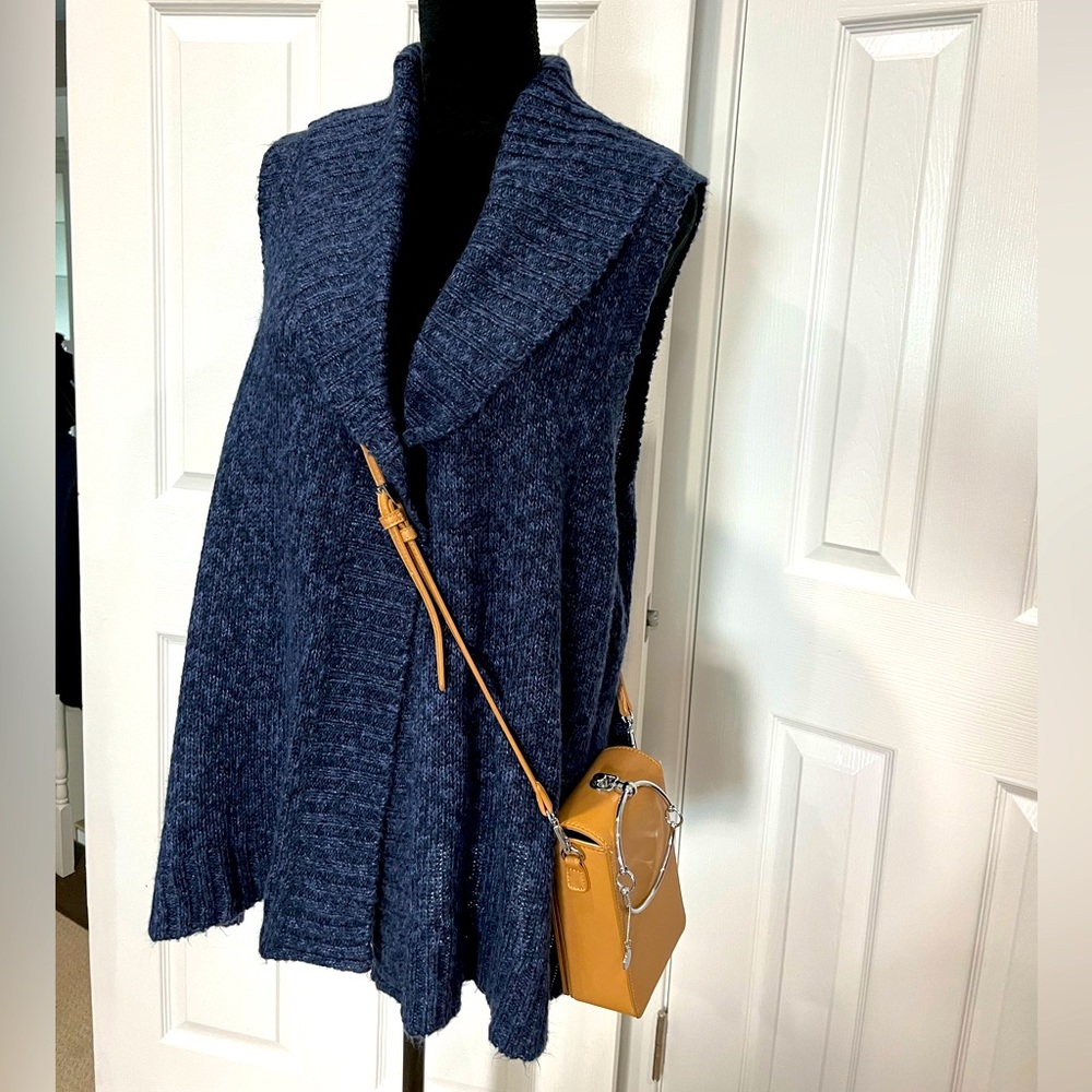 Shawl Collar Sweater Vest